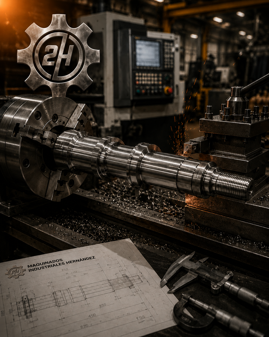 MAQUINADOS EN TORNOS INDUSTRIALES