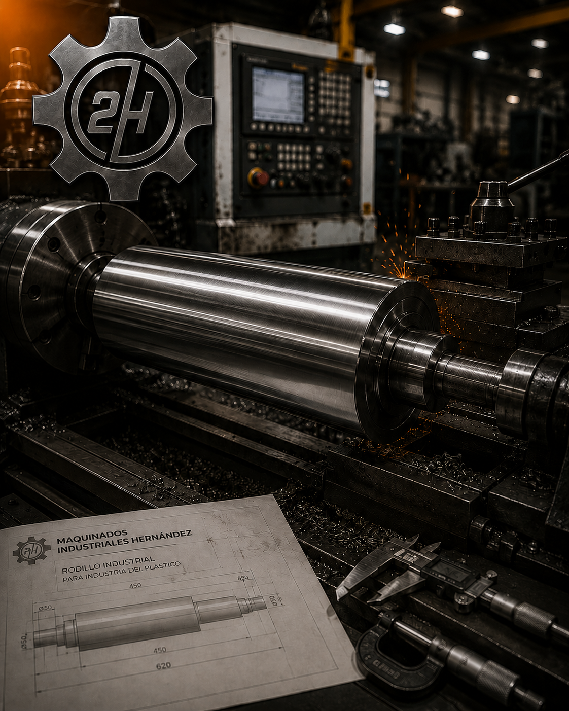 MAQUINADOS EN TORNOS INDUSTRIALES